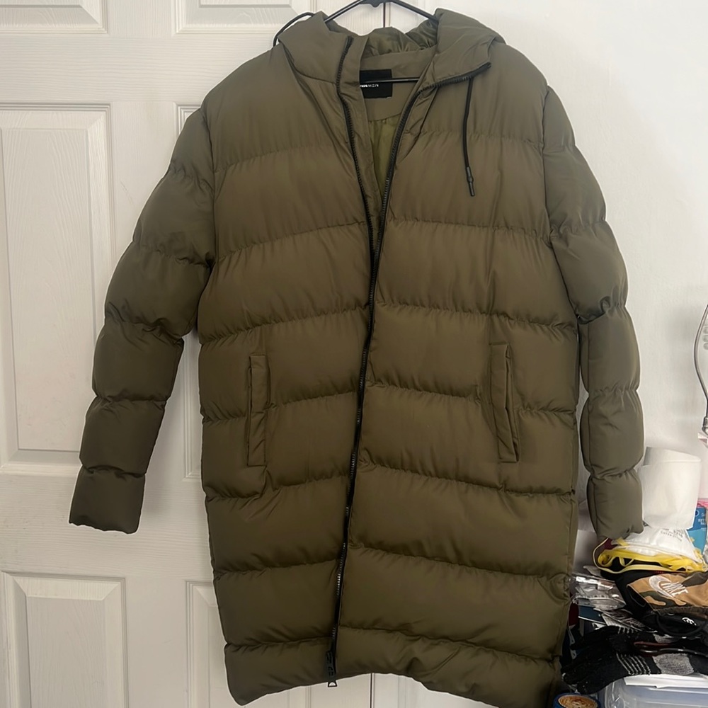 Nova Mens Long Puffer Coat